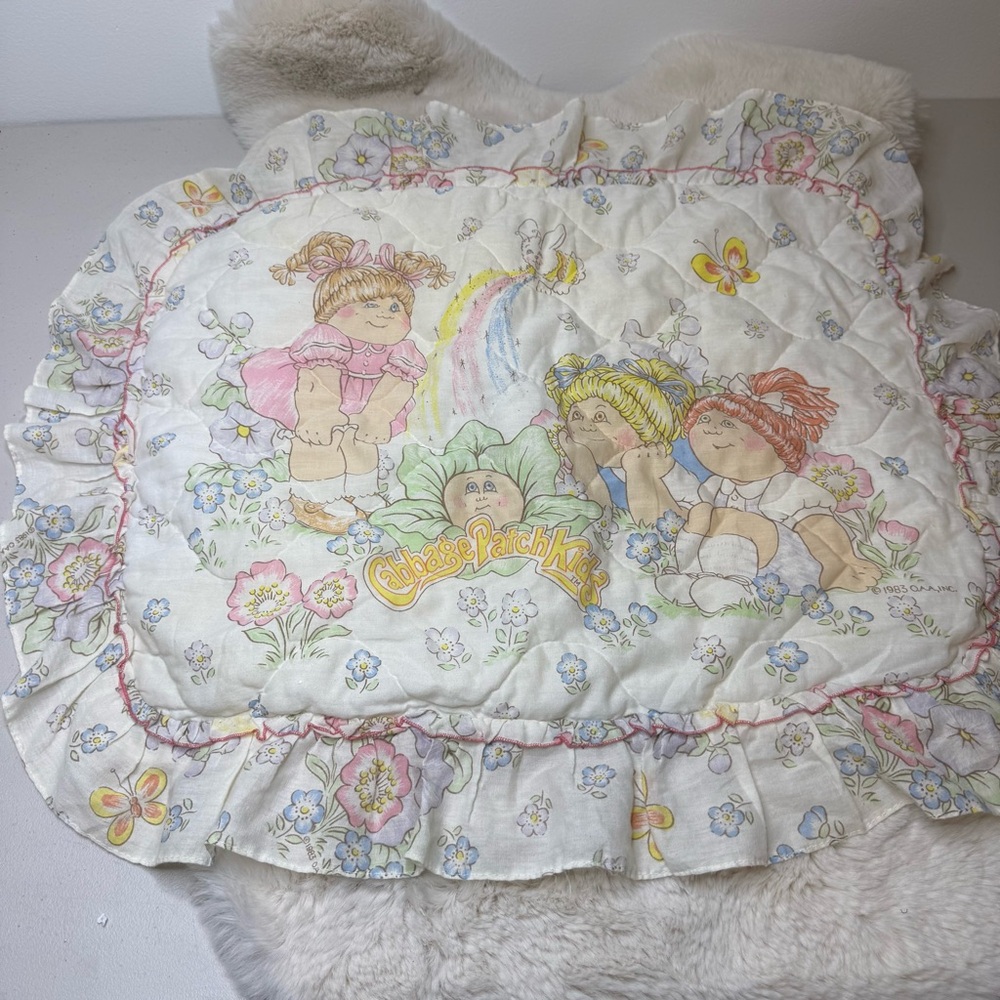 Vintage Cabbage Patch Kids Pillow Case Bedding